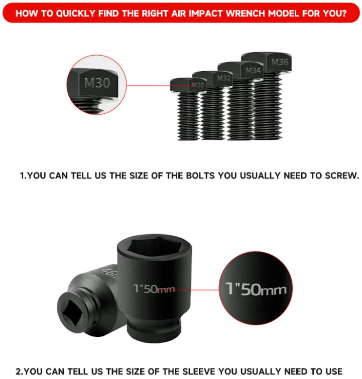 1’’inch Air Impact Wrench